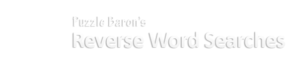 Reverse Word Searches | jlibrarian's Score Card